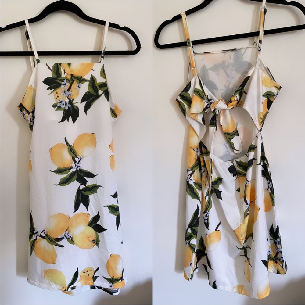 Lemon dress